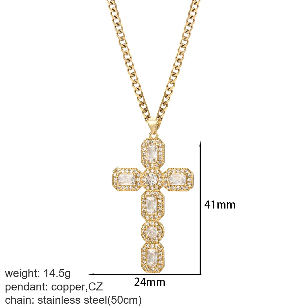 Cross Jesus Necklace