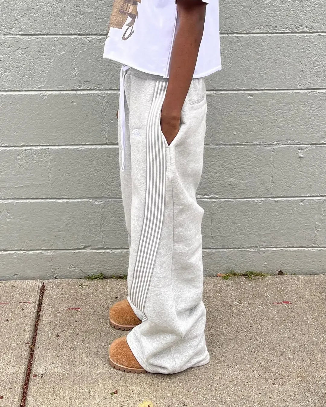 Baggy Striped Pants