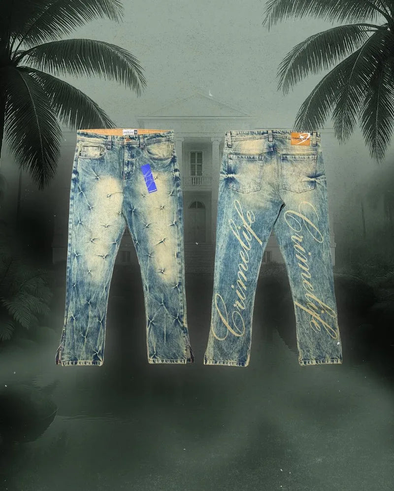 Distressed Jeans