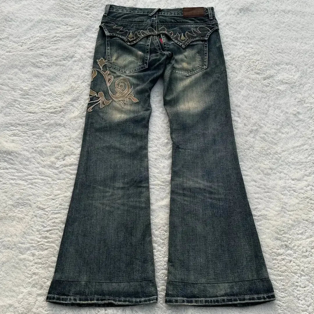 Flared Detailed Jeans