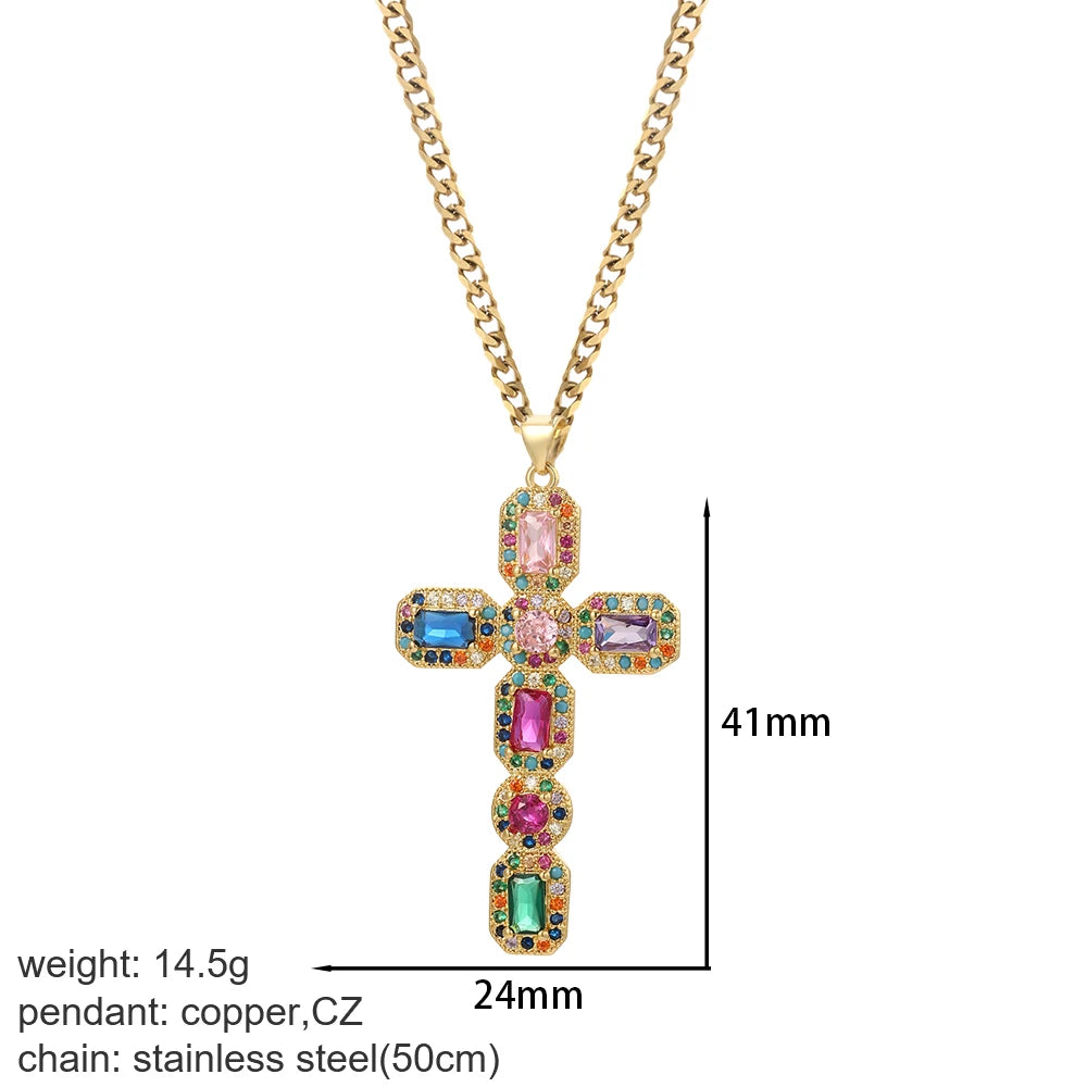 Cross Jesus Necklace