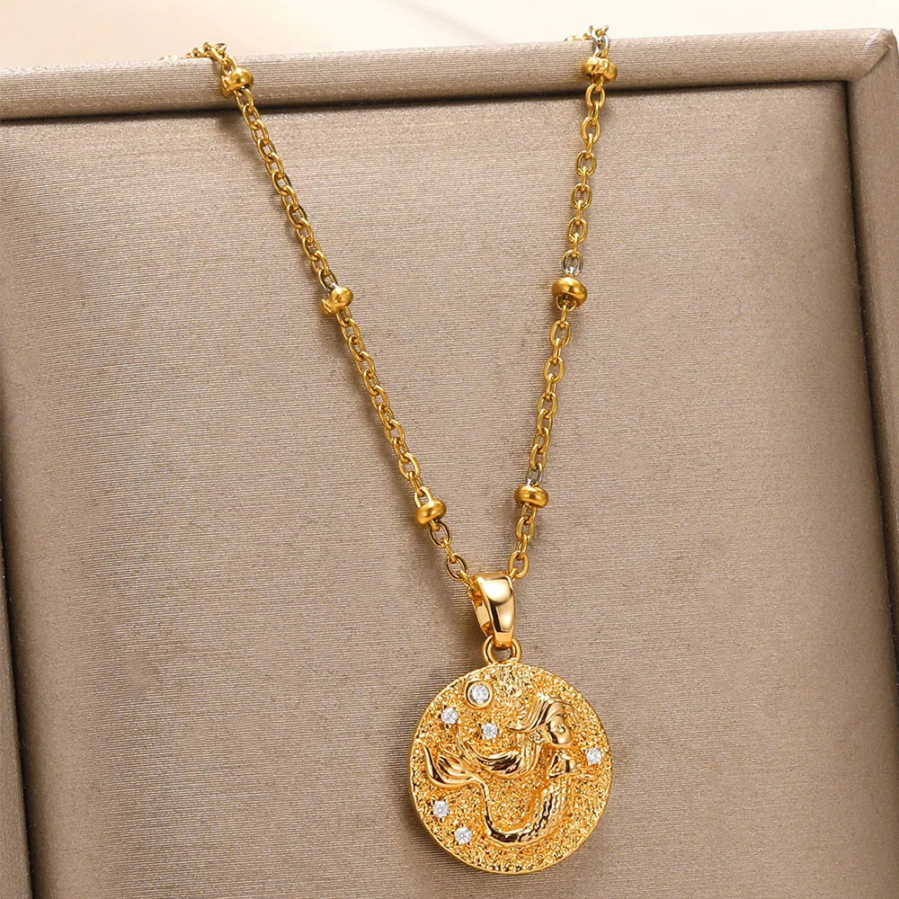 Zircon Sunrise Necklace