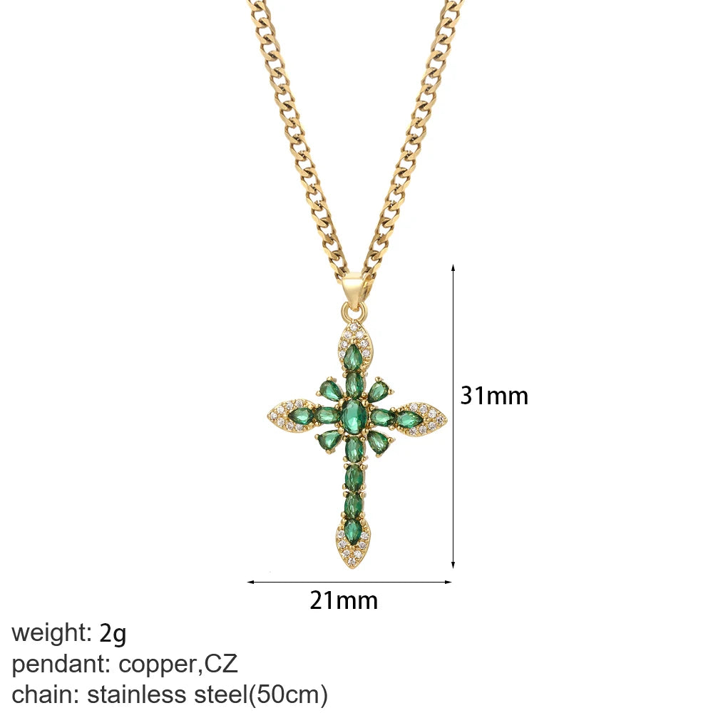 Cross Jesus Necklace