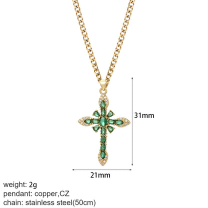 Cross Jesus Necklace