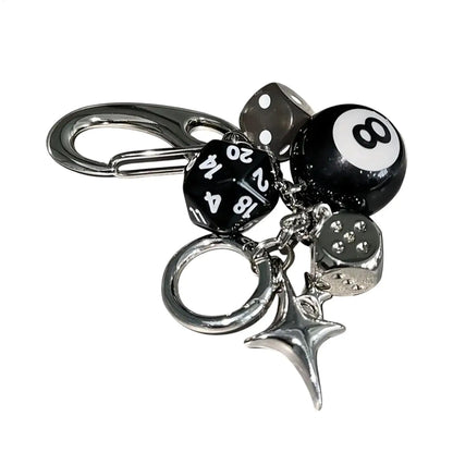 Dice Key Ring Charm