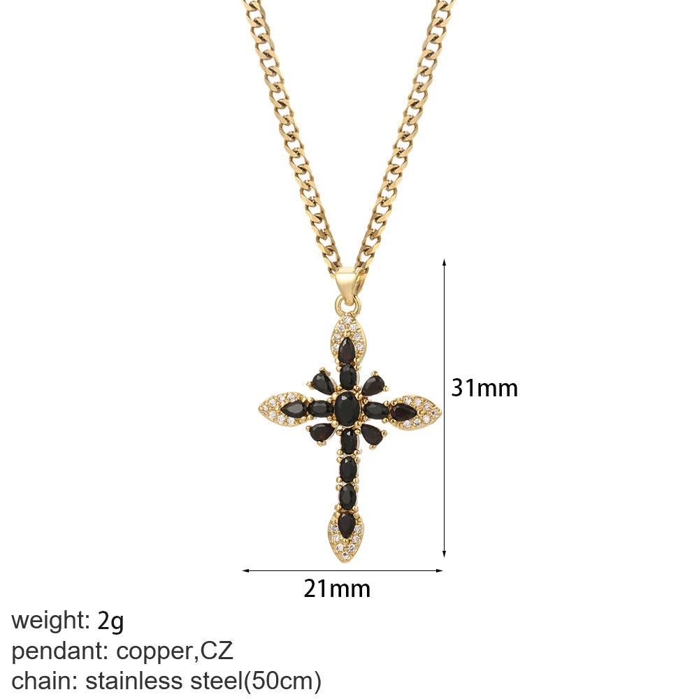 Cross Jesus Necklace