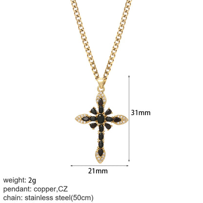 Cross Jesus Necklace