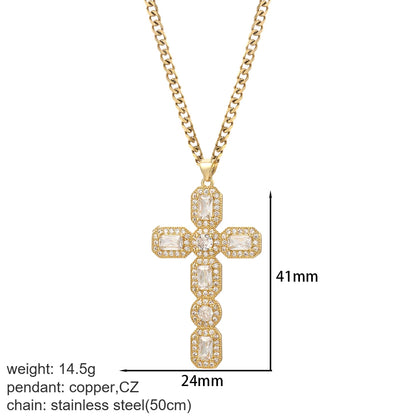 Cross Jesus Necklace