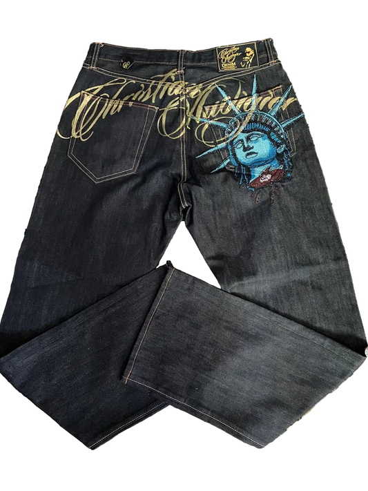 Vintage Statue of Liberty Jeans