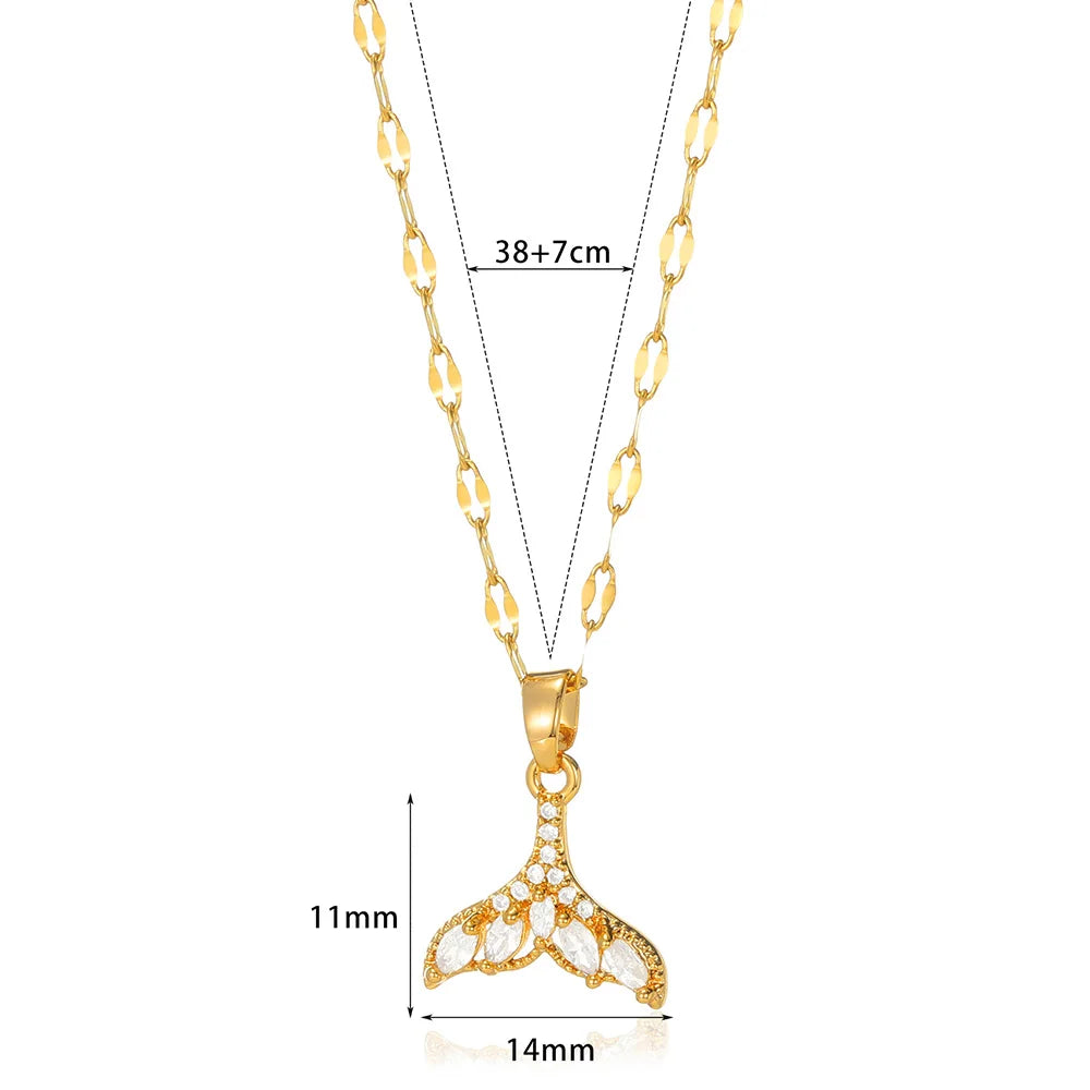 Zircon Sunrise Necklace