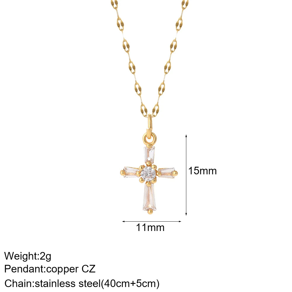 Cross Jesus Necklace
