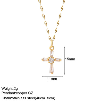 Cross Jesus Necklace