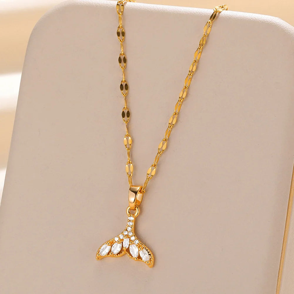 Zircon Sunrise Necklace