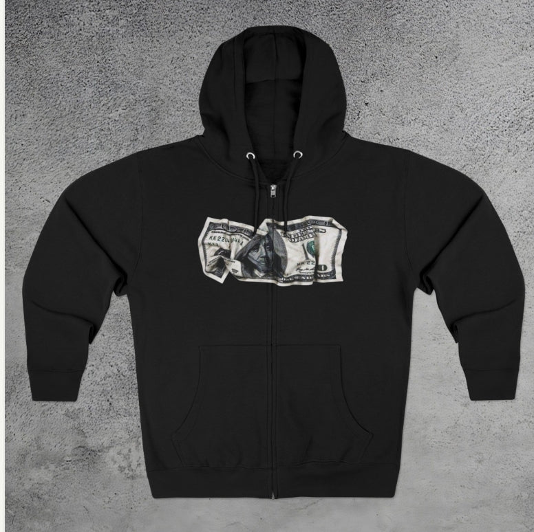 Custom-Made 100% Cotton Money Hoodie