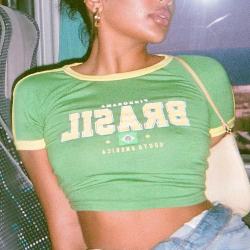 Brasil Crop Top