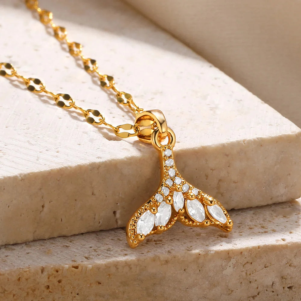 Zircon Sunrise Necklace